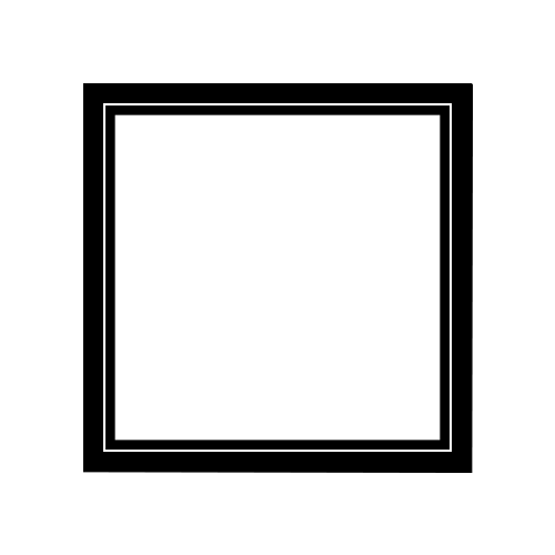 Black frame casement window